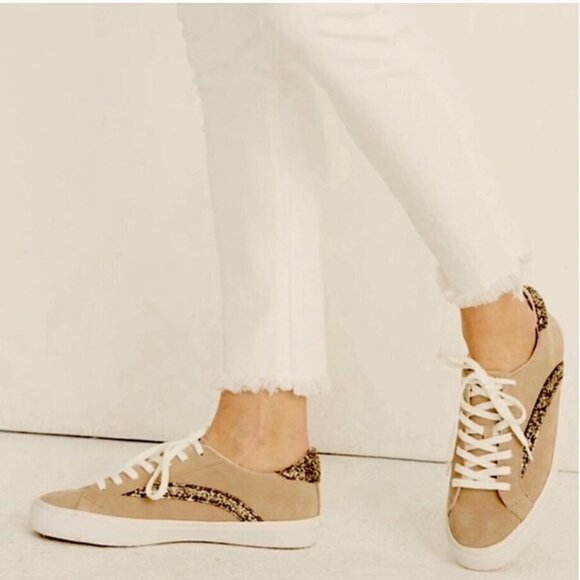 Madewell Sidewalk Glitter Sparkles Sneakers Size 7.5 - Picture 15 of 15